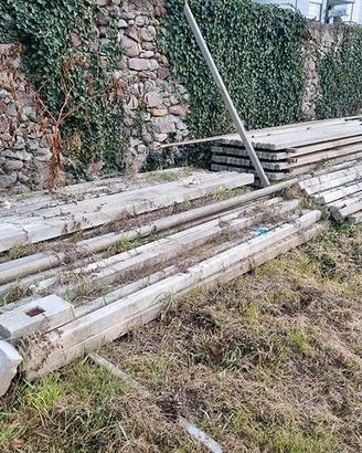 Pali in cemento per viti