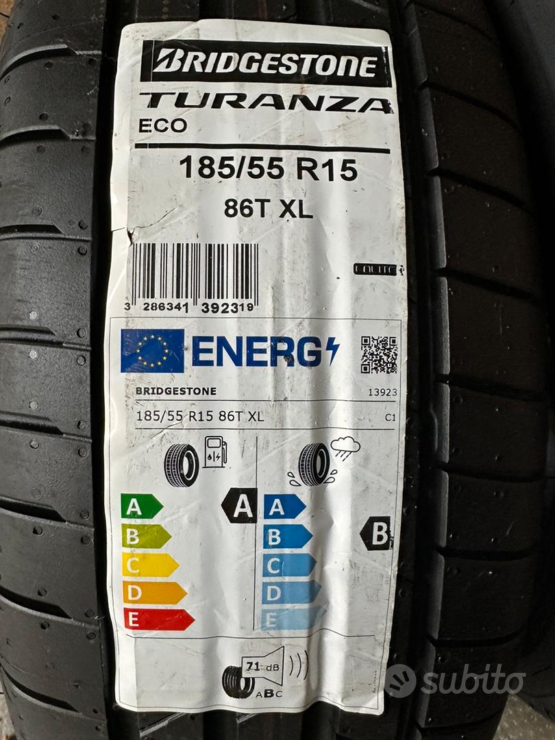 Bridgestone 185/55 R15 gomme NUOVE - Accessori Auto In vendita a