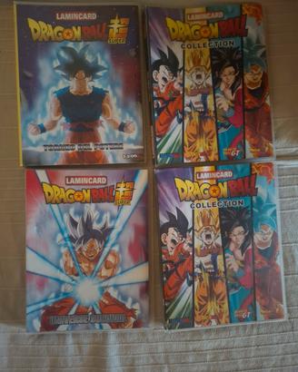 collezione carte lamincard dragon ball 