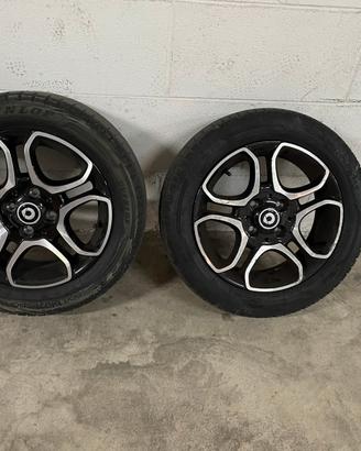 Smart 453 due gomme