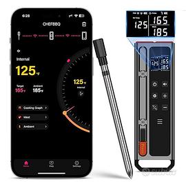 Termómetro para Carne Inalámbrico con 500FT