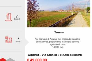 Tereno 14000 mq