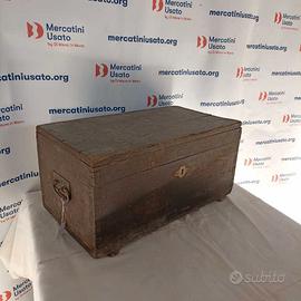 Cassa in Abete tinto Noce