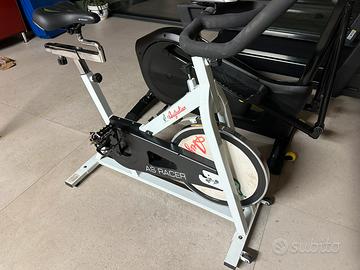 Spin Bike As Racer