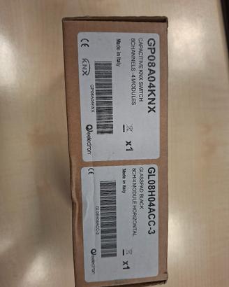 tastiera pulsantiera knx vetro