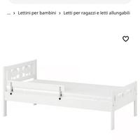 Lettino ikea Kritter