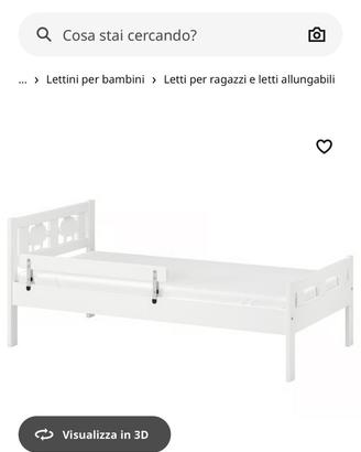 Lettino ikea Kritter