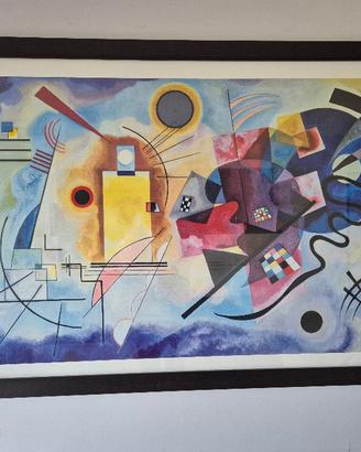 Quadro Vasilij Kandinsky con cornice artigianale