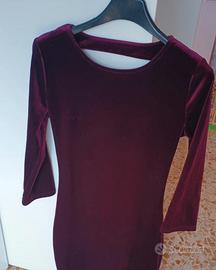Vestito in velluto 