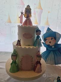 Allestimento con Torta Festa 1 compleanno