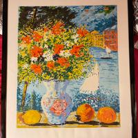 Stampa di Michele Cascella con cornice e vetro