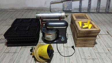 Estrusore pneumatico impastatrice