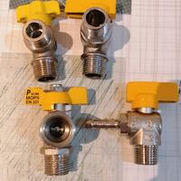 Rubinetti a sfera per arresto gas