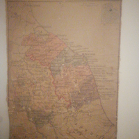 Antica Carta geografica regione marche