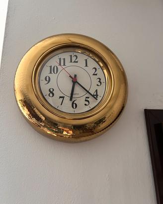 Orologio da parete in ottone martellato - Kienzle