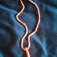 collana di corallo rosa 