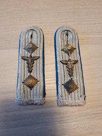 WW2 Spalline tedesche ufficiale medico no elmetto
