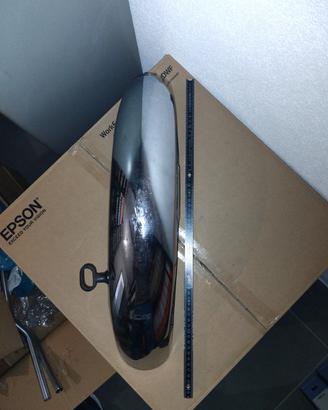 parafango moto cromato 