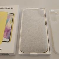 SAMSUNG GALAXY A35 COVER INCLUSA APERTO NUOVO