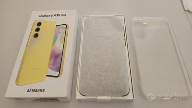 SAMSUNG GALAXY A35 COVER INCLUSA APERTO NUOVO