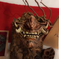 Soprammobile Maschera ONI samurai