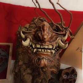 Soprammobile Maschera ONI samurai