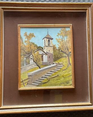 Pietro Leidi 1892-1976 Olio su tela 1972
