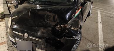fiat 500 incidentata