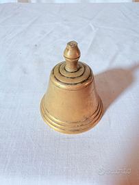 Antica campanella dorata da ingresso