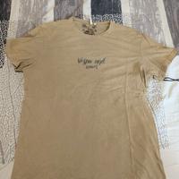 Maglietta beige uomo