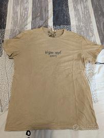 Maglietta beige uomo