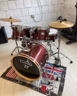 Batteria Acustica Tamburo T5 - Rosso Sparkle
