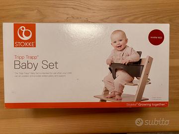 Baby Set Stokke Tripp Trapp - Warm Red, come nuovo