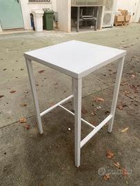 Tavolo Alto da Bar 70x70 – Stile Minimal Industria