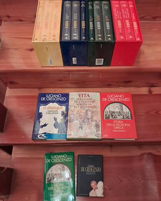 Lotto libri + VHS Decrescenzo 