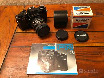 Reflex Yashica FR I 35mm con obiettivo e duplicato