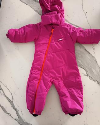 tuta da sci invernale del marchio Wed'ze 18 mesi