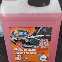 Liquido rosso 5l per radiatore