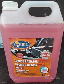 Liquido rosso 5l per radiatore