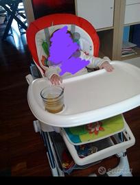 seggiolone pappa e sdraietta