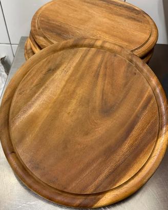Taglieri tondi in legno - H&H