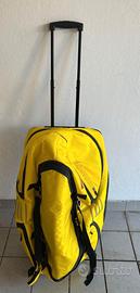 Borsone giallo con ruote originale Ducati Gear