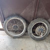 Coppia ruote grimeca 125