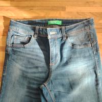 Jeans Benetton Donna Stratch Skinny 