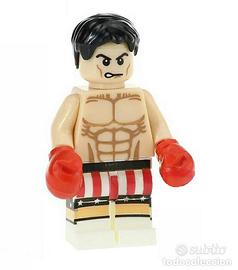 Minifigures Rocky Silvester Stallone comp. Lego