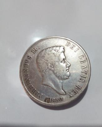 Ferdinando II 120 g. 1850 