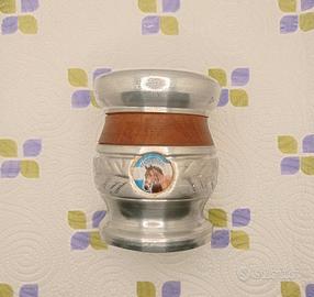 Mate Argentino Artigianale in Legno e Alluminio