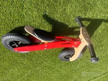 Bike in legno comprata alla “Città del sole”.