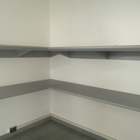 Ripiani / mensole in acciaio verniciato a polvere