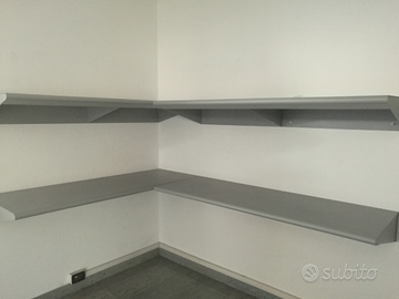 Ripiani / mensole in acciaio verniciato a polvere